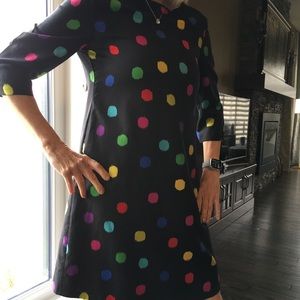 Polka Dot Kate Spade Silk and Cotton Dress Size Small